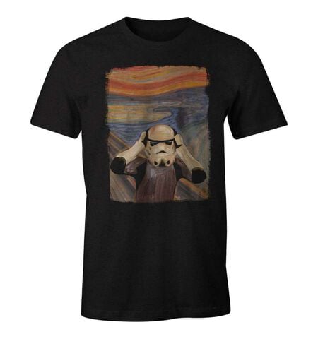 T-shirt - Star Wars - Original Stormtrooper Le Cri Munch Taille M